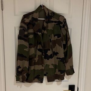 Camouflage Military Style Jacket